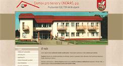 Desktop Screenshot of domovbrusperk.cz